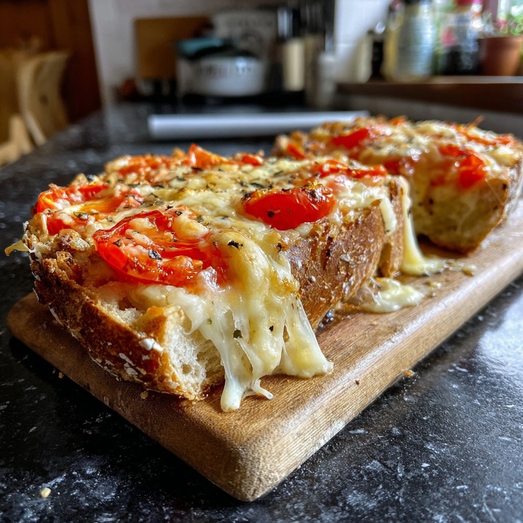 Zupfbrot Mit Tomaten Und Käse