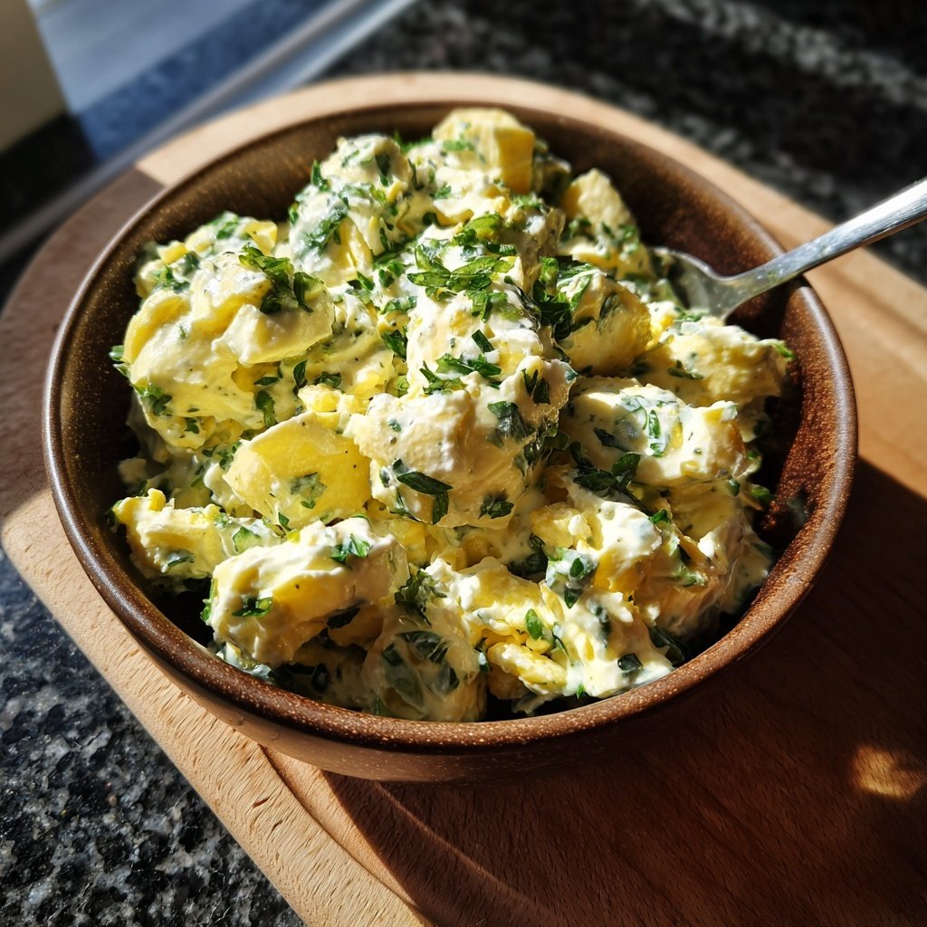 Schnell & Einfach 10-Minuten-Eiersalat mit Joghurt