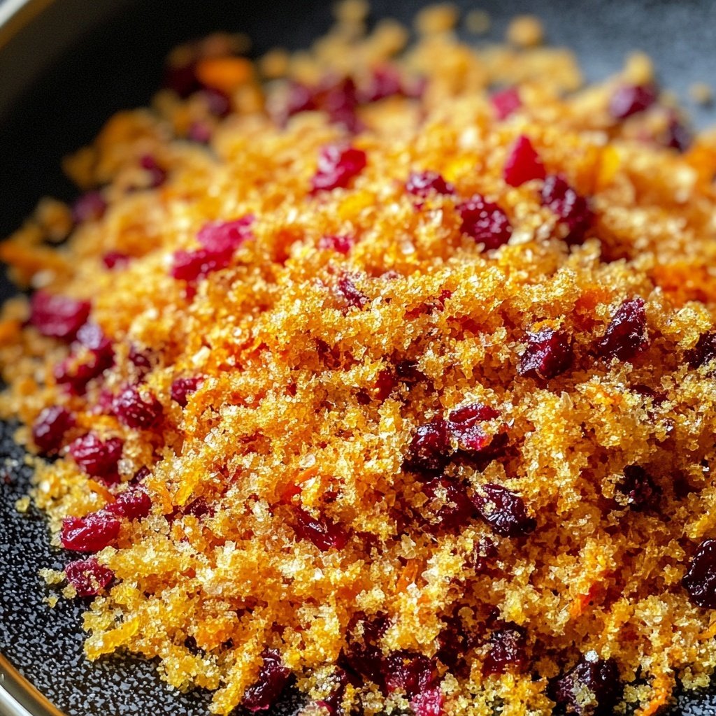 Hausgemachte Orangen-Cranberry-Soße