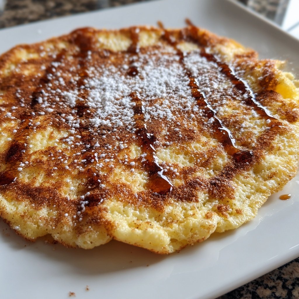 Pfannkuchen mit Zimt