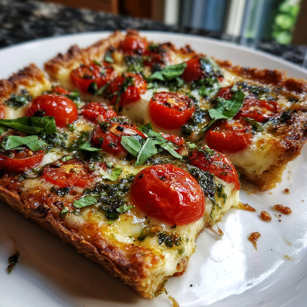 Tartelettes mit Tomaten und Mozzarella