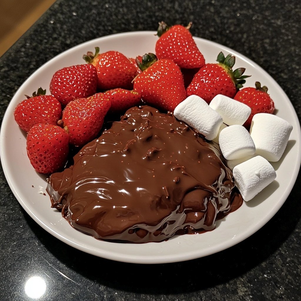 Schokoladenfondue einfach