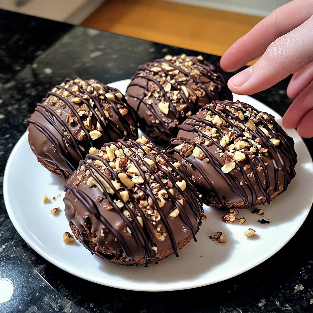 Protein Bällchen mit Kakao und Datteln