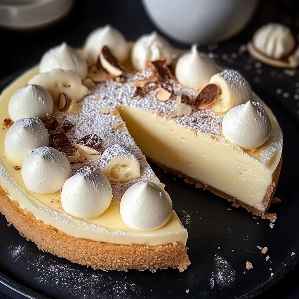 Vanillekipferl Käsekuchen