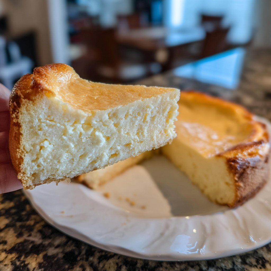 Käsekuchen ohne Boden