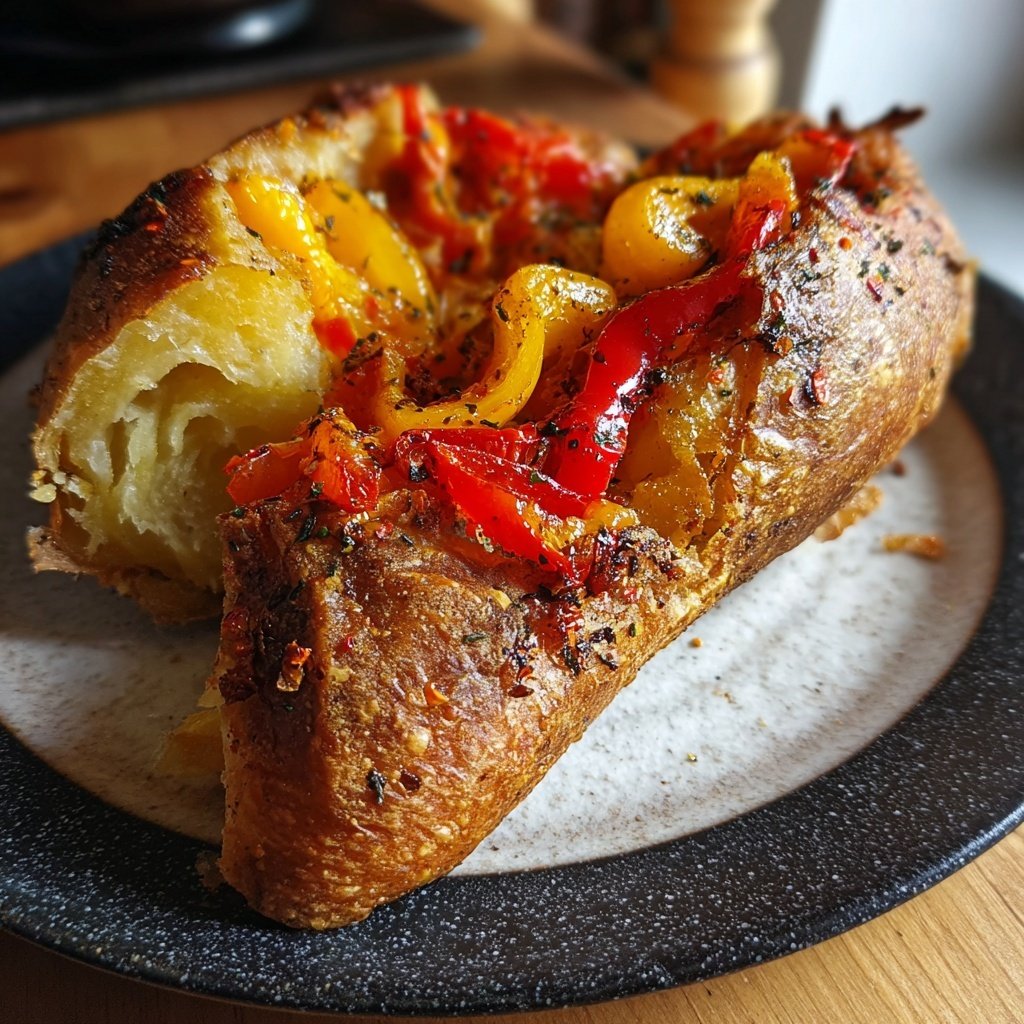 Ofenkartoffeln mit Paprika