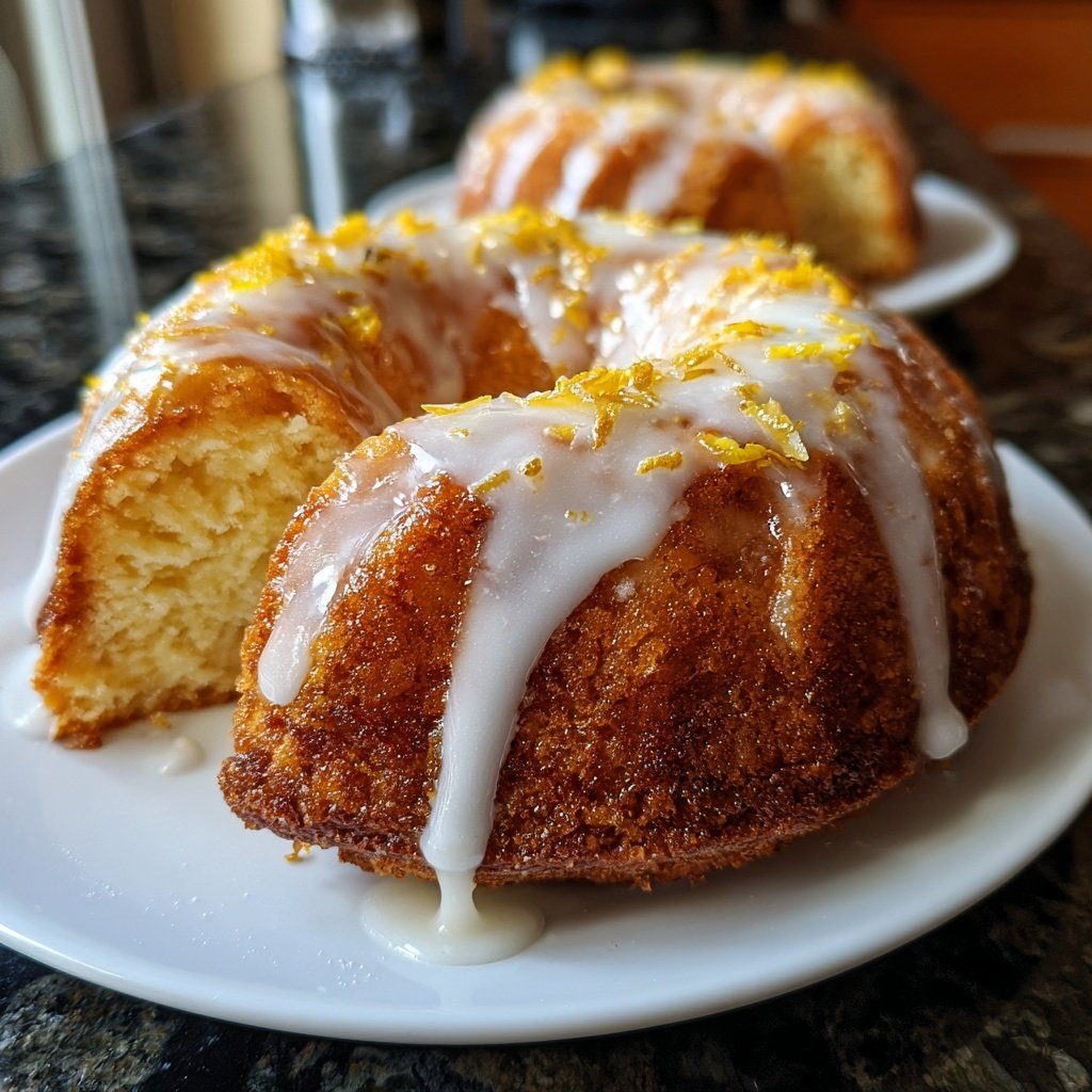 Zitronenkuchen locker & leicht