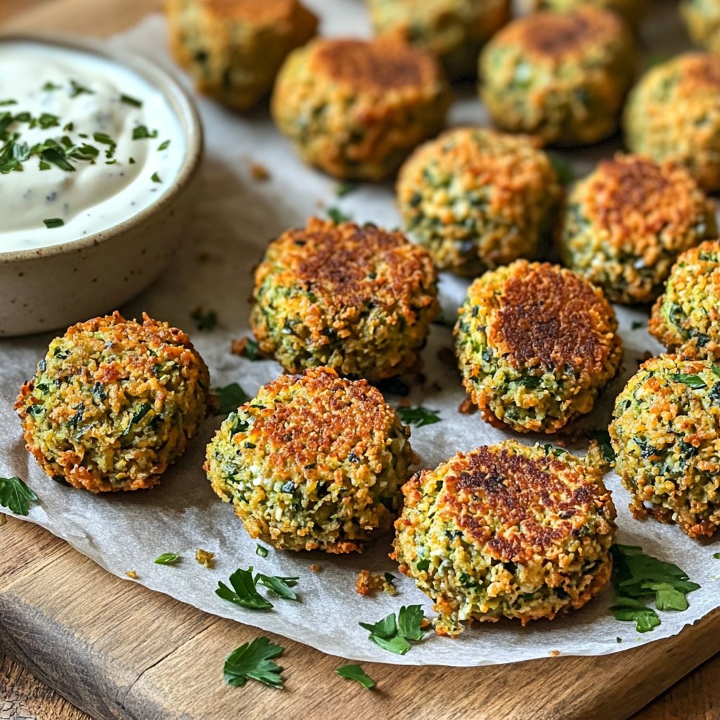 Falafel mit Joghurt-Dip