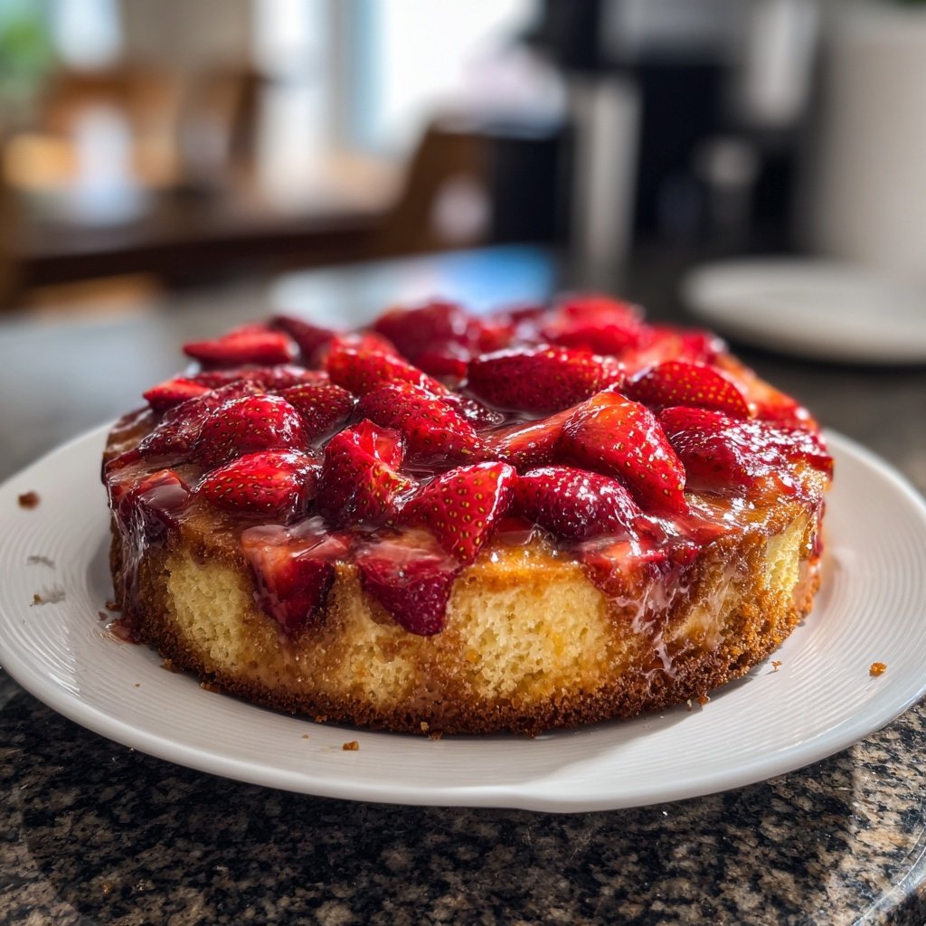 Erdbeer Kuchen Mit Vanillequark